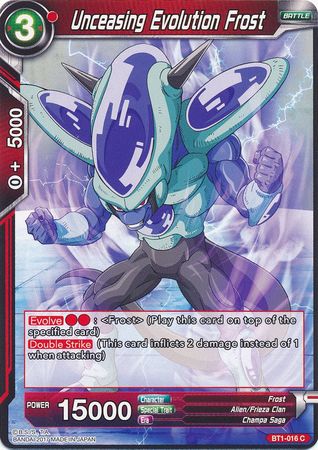 Unceasing Evolution Frost [BT1-016] | Nerdhalla Games