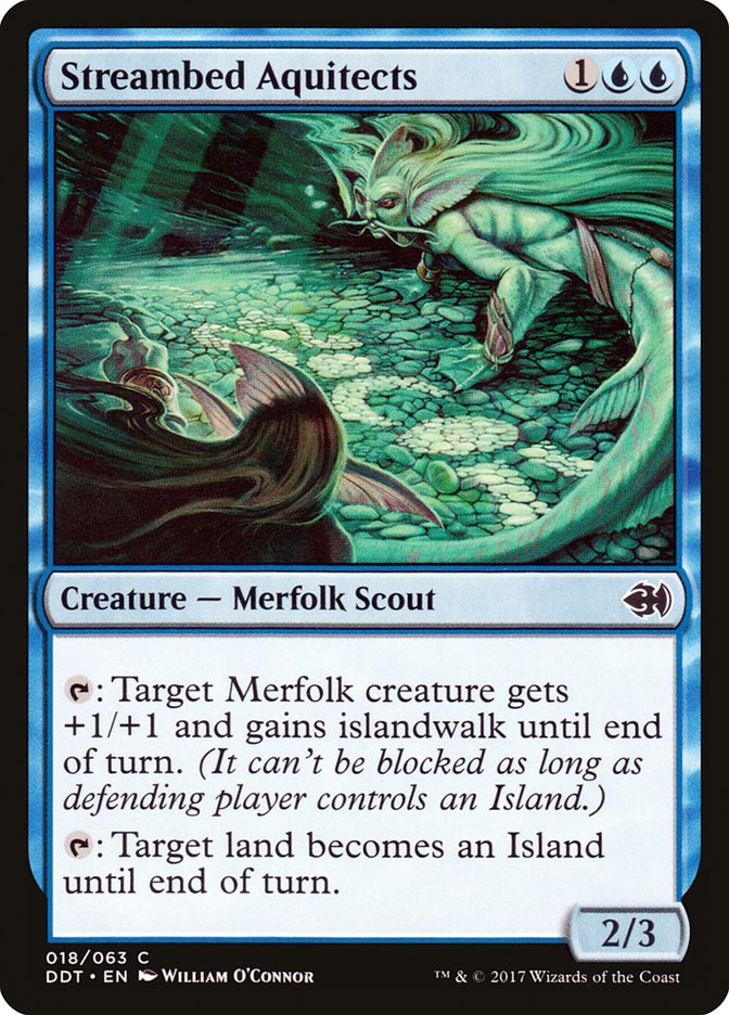 Streambed Aquitects [Duel Decks: Merfolk vs. Goblins] | Nerdhalla Games