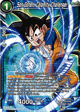 Son Goten, Calamity Challenger (BT14-042) [Cross Spirits] | Nerdhalla Games