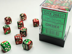 Chessex Dice - 12mm d6 Dice Block (36 Dice) | Nerdhalla Games