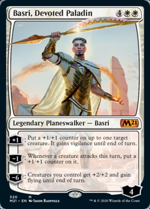 Basri, Devoted Paladin [Core Set 2021] | Nerdhalla Games