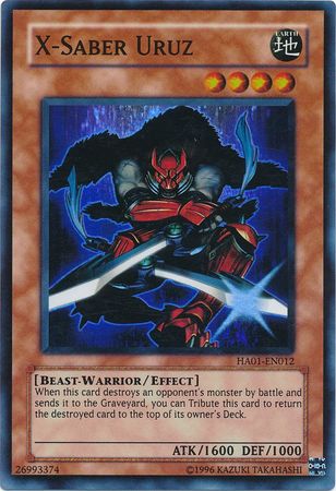 X-Saber Uruz [HA01-EN012] Super Rare | Nerdhalla Games