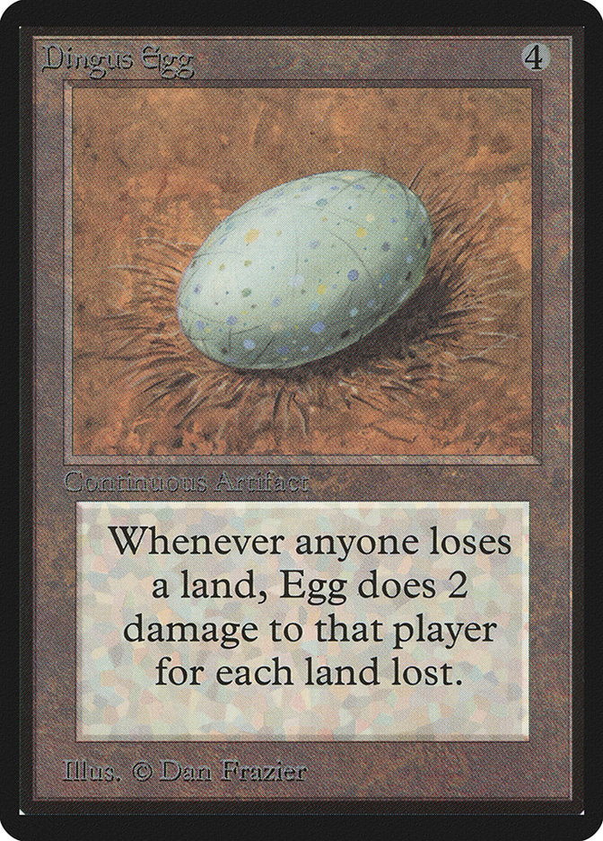 Dingus Egg [Limited Edition Beta] | Nerdhalla Games