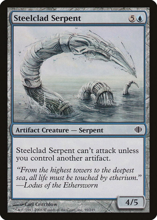 Steelclad Serpent [Shards of Alara] | Nerdhalla Games