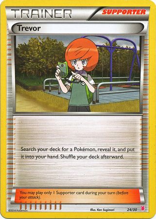 Trevor (24/30) [XY: Trainer Kit 1 - Wigglytuff] | Nerdhalla Games