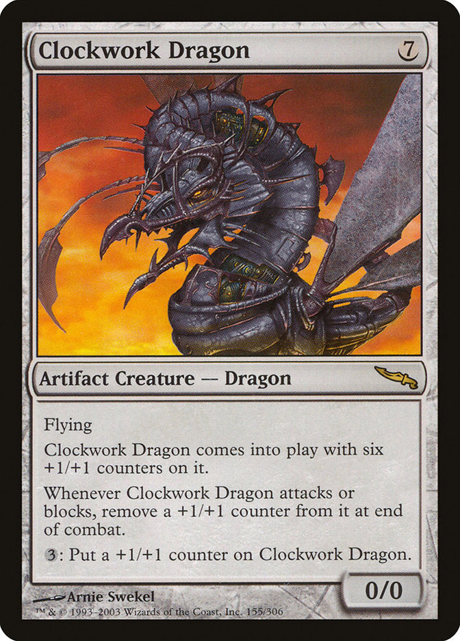 Clockwork Dragon [Mirrodin] | Nerdhalla Games