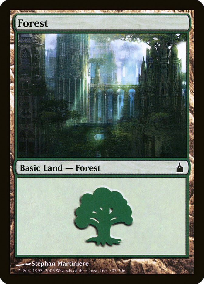 Forest (303) [Ravnica: City of Guilds] | Nerdhalla Games