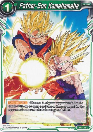 Father-Son Kamehameha [BT2-098] | Nerdhalla Games