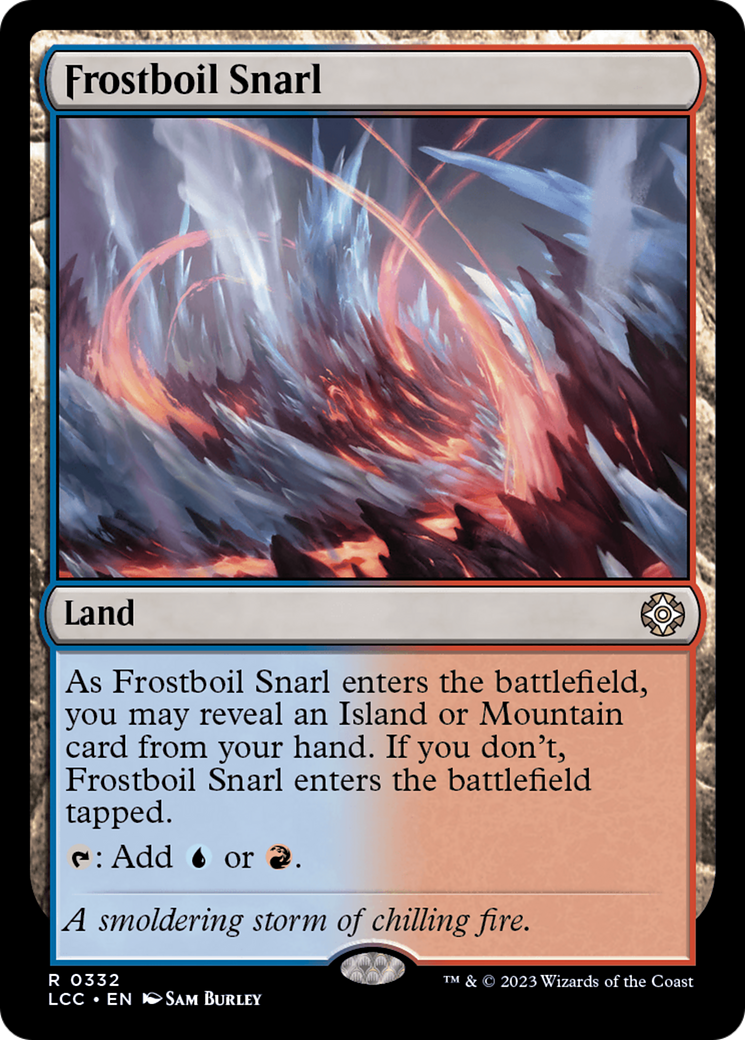 Frostboil Snarl [The Lost Caverns of Ixalan Commander] | Nerdhalla Games