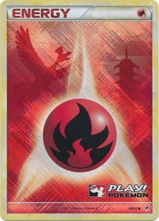 Fire Energy (89/95) (Play Pokemon Promo) [HeartGold & SoulSilver: Call of Legends] | Nerdhalla Games