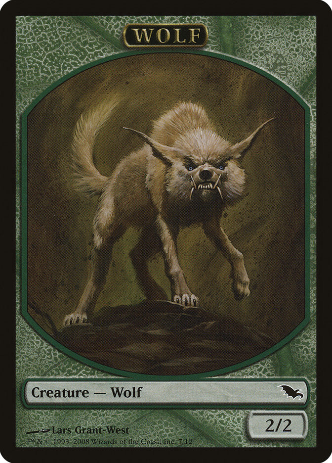 Wolf [Shadowmoor Tokens] | Nerdhalla Games