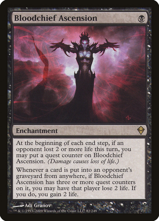 Bloodchief Ascension [Zendikar] | Nerdhalla Games