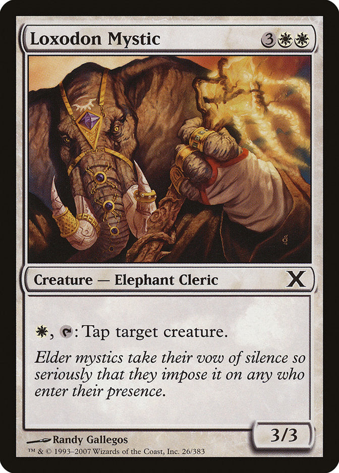 Loxodon Mystic [Tenth Edition] | Nerdhalla Games