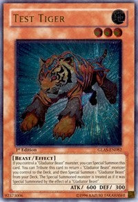 Test Tiger (UTR) [GLAS-EN082] Ultimate Rare | Nerdhalla Games