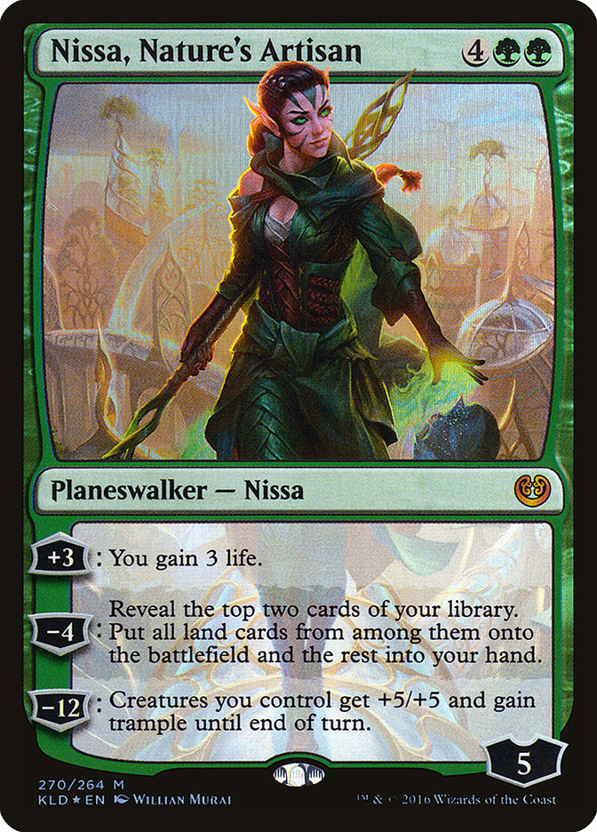 Nissa, Nature's Artisan [Kaladesh] | Nerdhalla Games