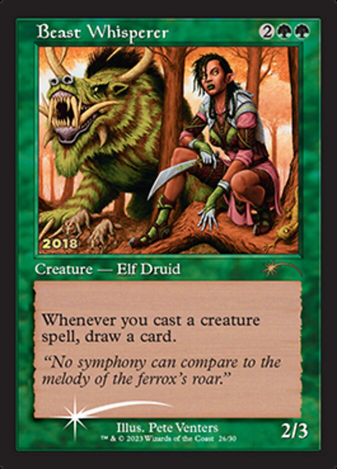 Beast Whisperer [30th Anniversary Promos] | Nerdhalla Games