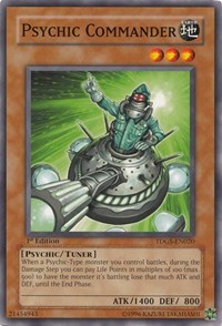 Psychic Commander [TDGS-EN020] Common | Nerdhalla Games