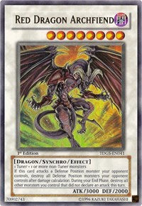 Red Dragon Archfiend [TDGS-EN041] Ultra Rare | Nerdhalla Games