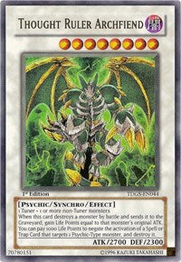 Thought Ruler Archfiend [TDGS-EN044] Ultra Rare | Nerdhalla Games