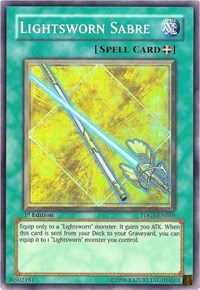 Lightsworn Sabre [TDGS-EN059] Super Rare | Nerdhalla Games