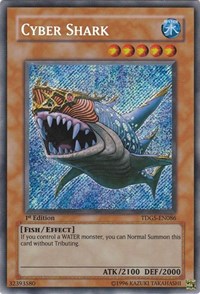 Cyber Shark [TDGS-EN086] Secret Rare | Nerdhalla Games