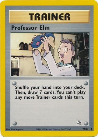 Professor Elm (96/111) [Neo Genesis Unlimited] | Nerdhalla Games