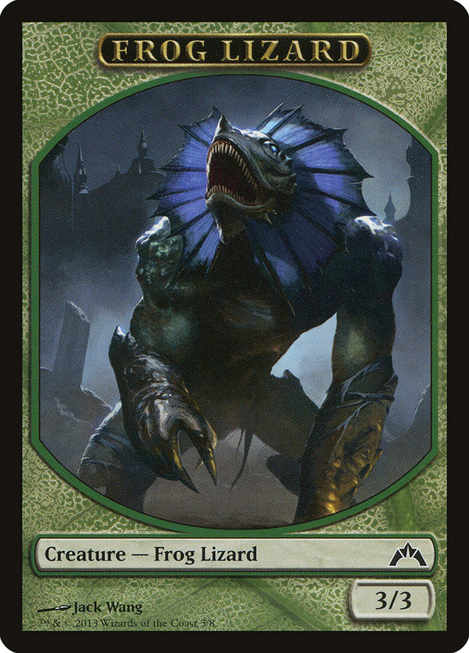 Frog Lizard [Gatecrash Tokens] | Nerdhalla Games