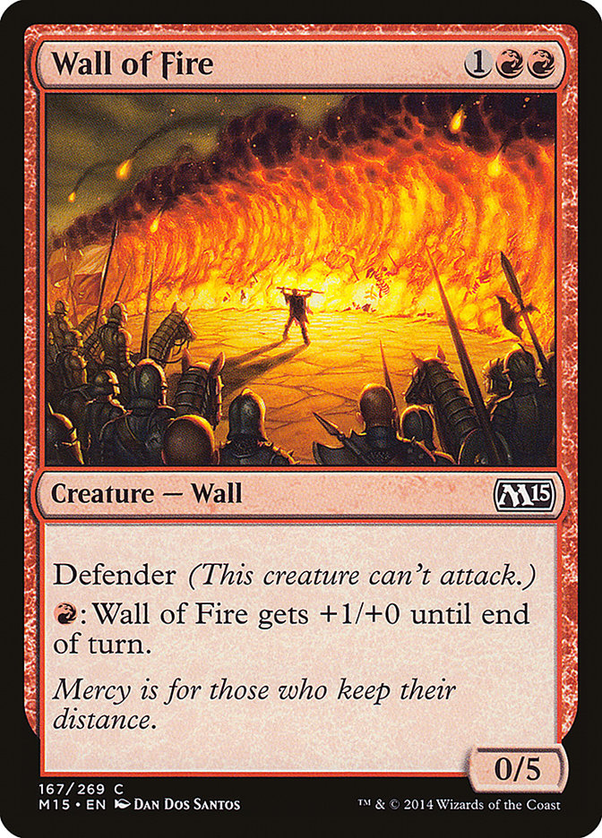 Wall of Fire [Magic 2015] | Nerdhalla Games