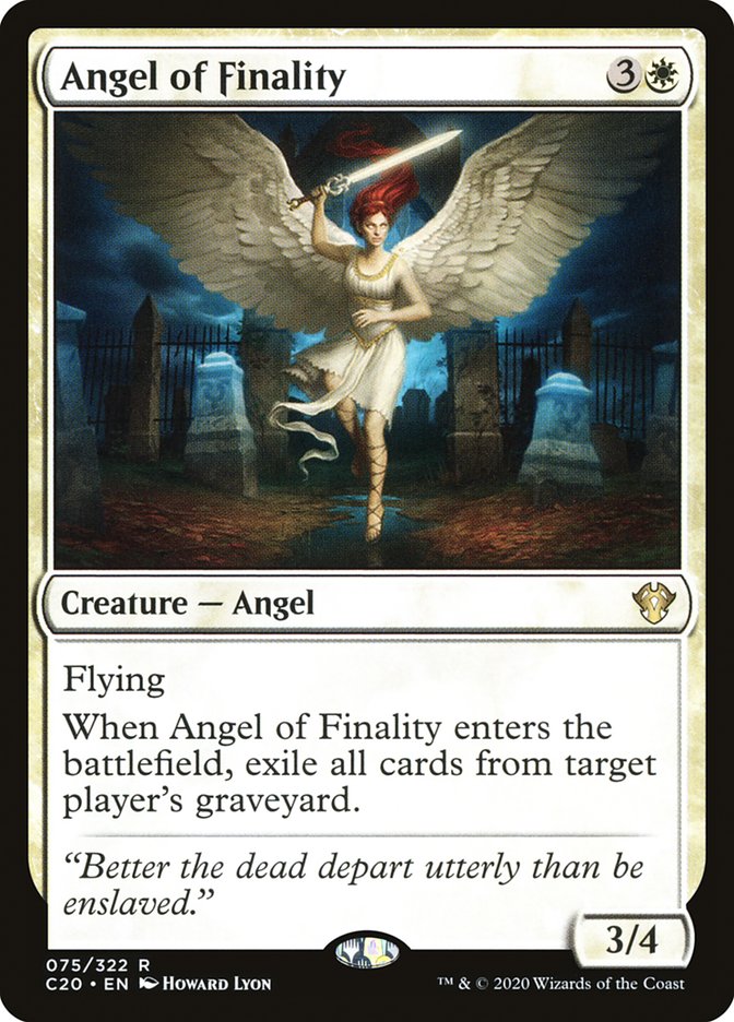 Angel of Finality [Commander 2020] | Nerdhalla Games