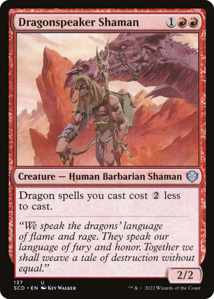 Dragonspeaker Shaman [Starter Commander Decks] | Nerdhalla Games