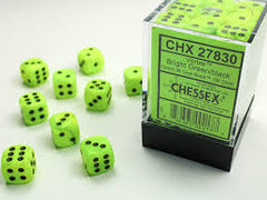 Chessex Dice - 12mm d6 Dice Block (36 Dice) | Nerdhalla Games