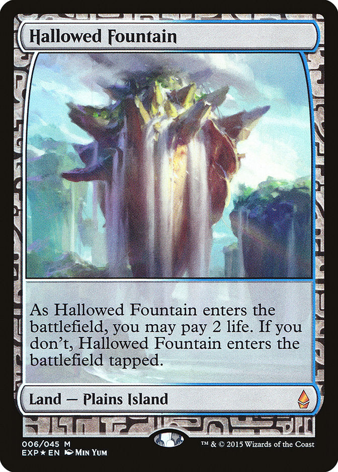 Hallowed Fountain [Zendikar Expeditions] | Nerdhalla Games