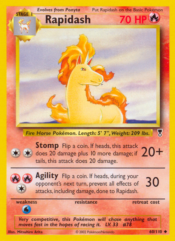 Rapidash (60/110) [Legendary Collection] | Nerdhalla Games