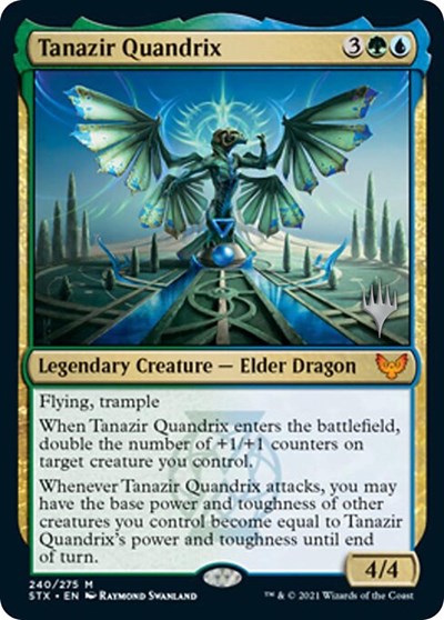 Tanazir Quandrix (Promo Pack) [Strixhaven: School of Mages Promos] | Nerdhalla Games