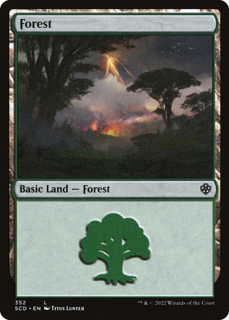 Forest (352) [Starter Commander Decks] | Nerdhalla Games