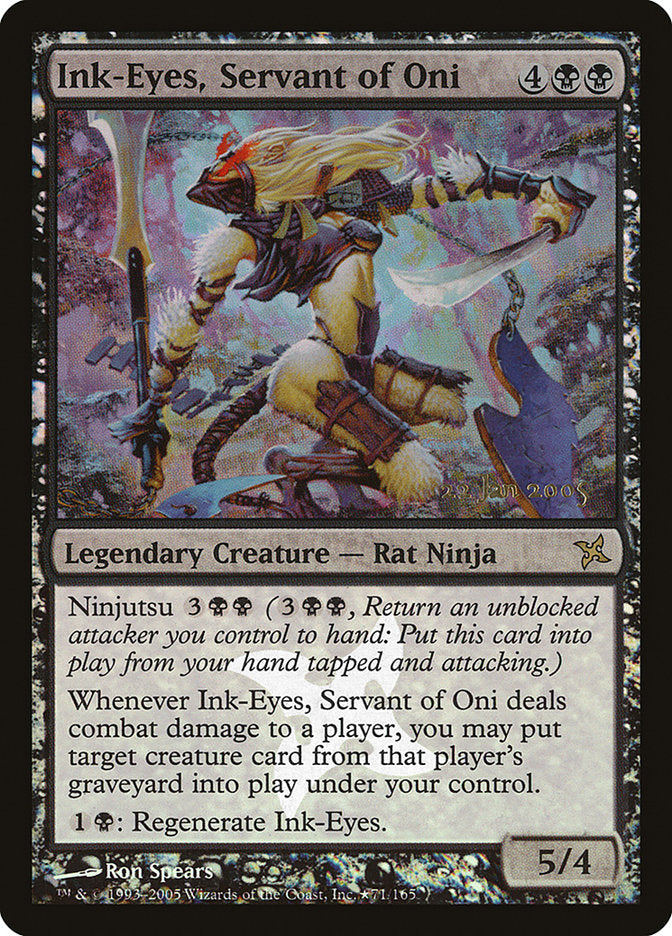 Ink-Eyes, Servant of Oni [Betrayers of Kamigawa Promos] | Nerdhalla Games