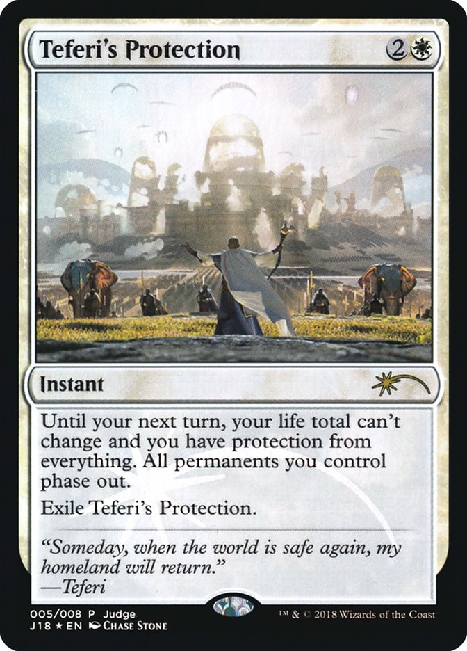 Teferi's Protection [Judge Gift Cards 2018] | Nerdhalla Games