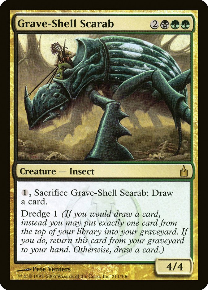 Grave-Shell Scarab [Ravnica: City of Guilds] | Nerdhalla Games