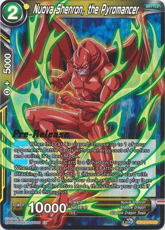 Nuova Shenron, the Pyromancer (BT12-110) [Vicious Rejuvenation Prerelease Promos] | Nerdhalla Games