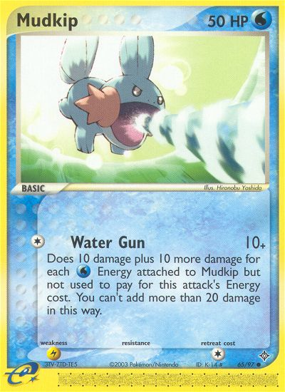 Mudkip (65/97) [EX: Dragon] | Nerdhalla Games