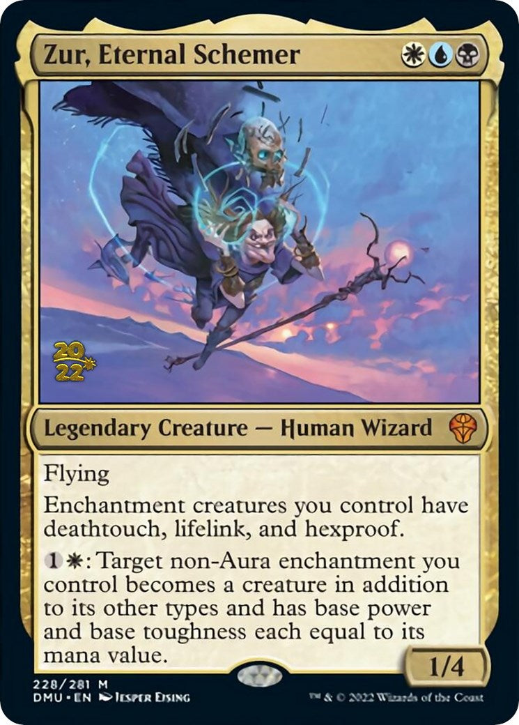 Zur, Eternal Schemer [Dominaria United Prerelease Promos] | Nerdhalla Games