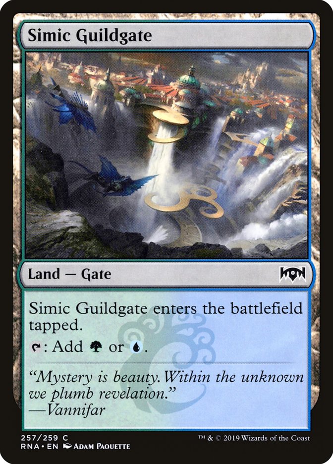 Simic Guildgate (257/259) [Ravnica Allegiance] | Nerdhalla Games