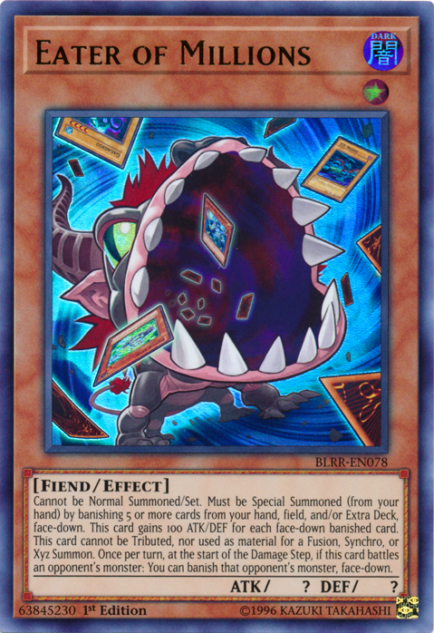 Eater of Millions [BLRR-EN078] Ultra Rare | Nerdhalla Games