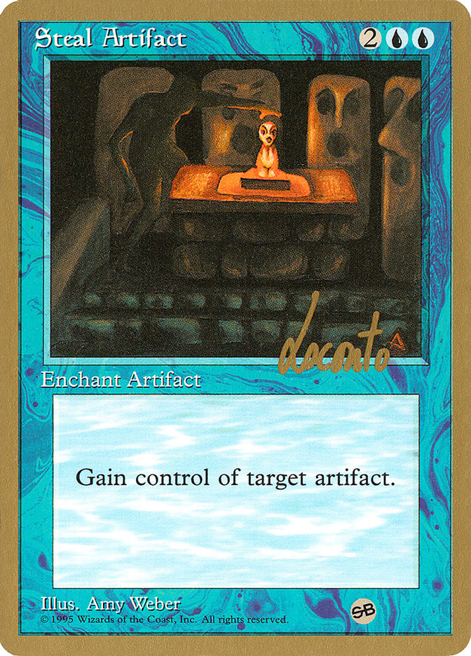 Steal Artifact (Michael Loconto) (SB) [Pro Tour Collector Set] | Nerdhalla Games