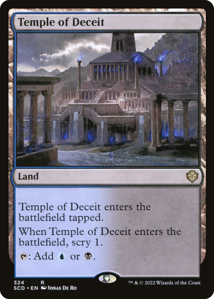 Temple of Deceit [Starter Commander Decks] | Nerdhalla Games