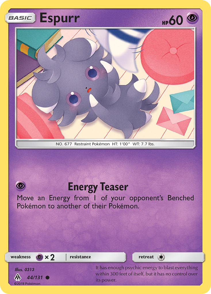 Espurr (44/131) [Sun & Moon: Forbidden Light] | Nerdhalla Games