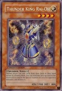 Thunder King Rai-Oh [YG02-EN001] Secret Rare | Nerdhalla Games