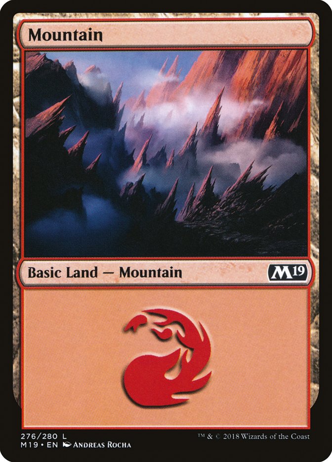 Mountain (276) [Core Set 2019] | Nerdhalla Games