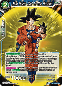 Son Goku, Dad to the Rescue (Uncommon) [BT13-035] | Nerdhalla Games