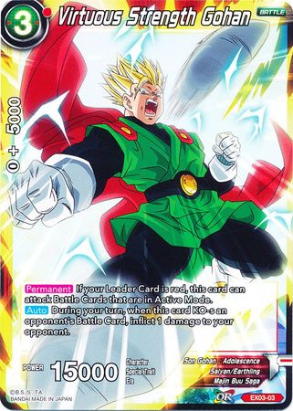 Virtuous Strength Gohan [EX03-03] | Nerdhalla Games